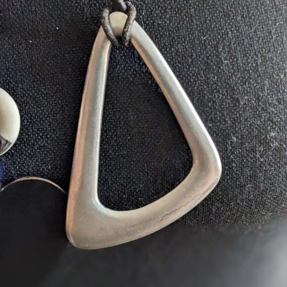 Funky Chucky mixed martial necklace bundle wood, abalone shell, metal shapes - Picture 9 of 9